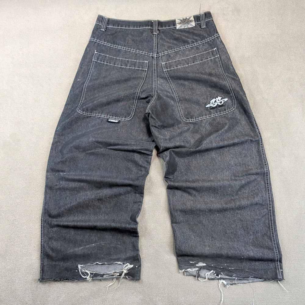 G&S Garment Stage 36 Baggy Jeans Vintage 90s Y2K Skater Wide Leg Distressed